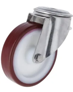 Tente - 8470UAD125P3013 - Tente Stainless Steel Swivel Castors with Plastic Tread