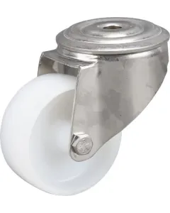 Tente - 8470UOO080P3013 - Tente Stainless Steel Swivel Castors with Plastic Tread
