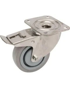 Tente - 8477UFC100P62 - Stainless Steel Swivel Castors