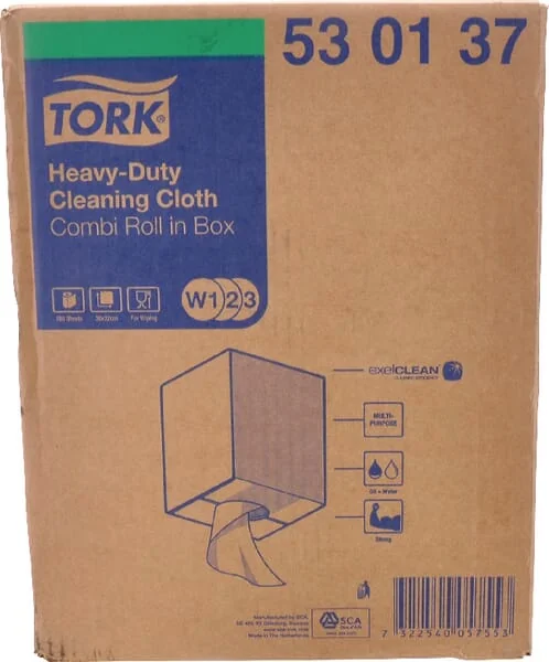 Tork - PM530137 - Paper Towel, White Roll, 32cm x 106m, 1ply, Outer Diameter 250mm, Embossed, Tork