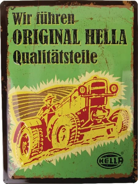 Tractorfreak - TTF2191 - Wall Sign Hella Classic