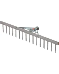 True Temper - ES31000 - Rake, 16-Tines 62cm Aluminium