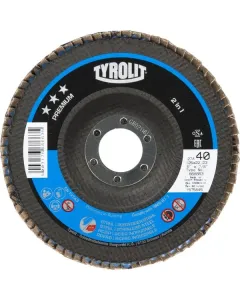 Tyrolit - K19190 - Tyrolit Flap Grinding Disc 125mm K40