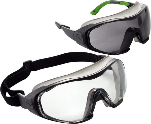 Univet - 1956UV6X1000001 - Univet 6x1 Goggles, Smoked