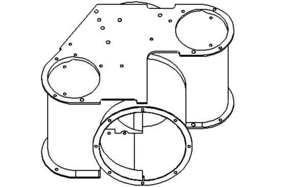 Vapormatic - AV100128 - Grain Transfer Housing