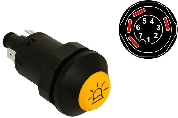 Vapormatic - VLC2518 - Rotating Light Push Switch