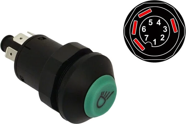 Vapormatic - VLC2524 - Side Light Push Switch