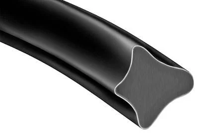 Vapormatic - VLD1215 - Black PVC Glazing Rubber (30m)