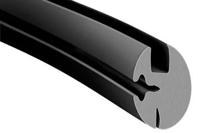Vapormatic - VLD1237 - Black PVC Glazing Rubber (10m)