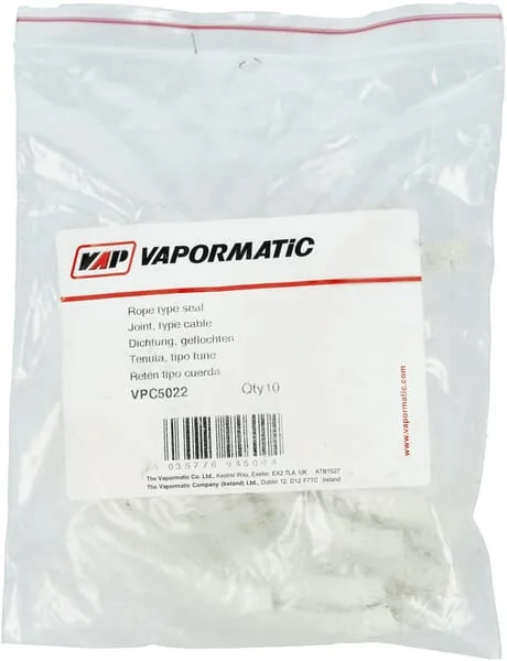 Vapormatic - VPC5022 - Rope Type Seal (x10)