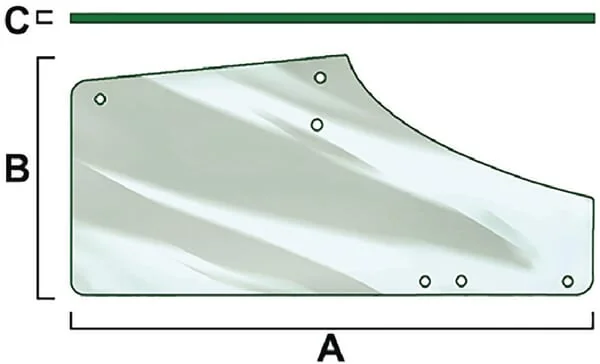 Vapormatic - VPM7369 - Glass in Door RH