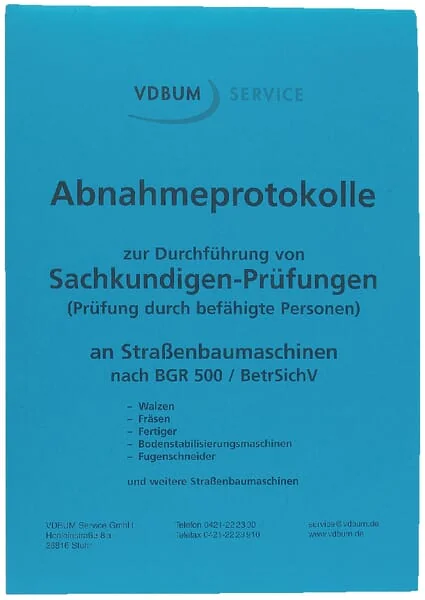 VDBUM - VDBAP0014 - Test Certificates