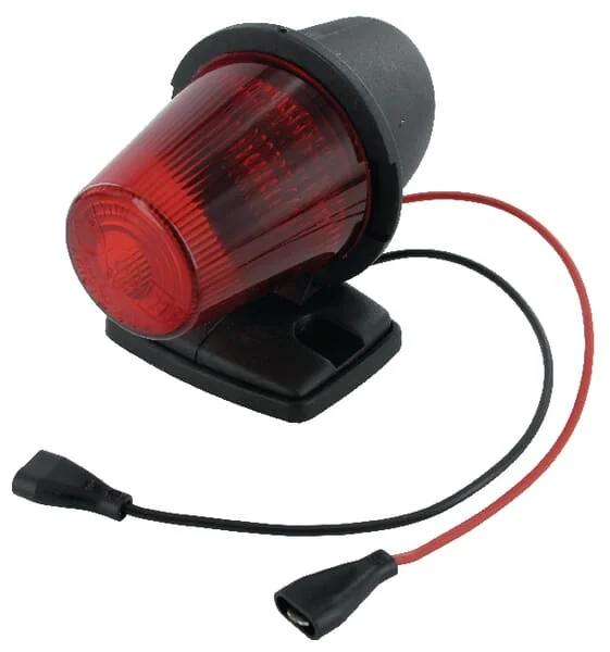 Vignal - LA8801 - Marker Light Round, Red, Bolt On, Diameter 65MM, Vignal
