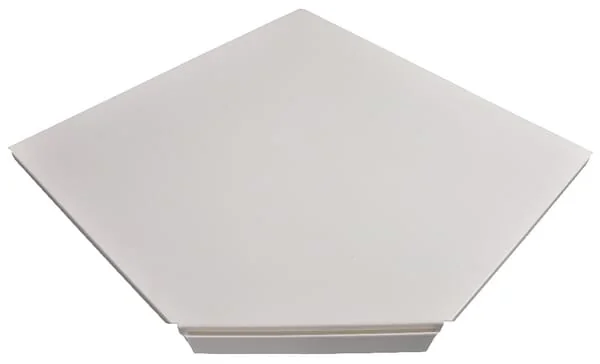 Vika - 57141747J - Shelf, 90° Cream-White 47 cm