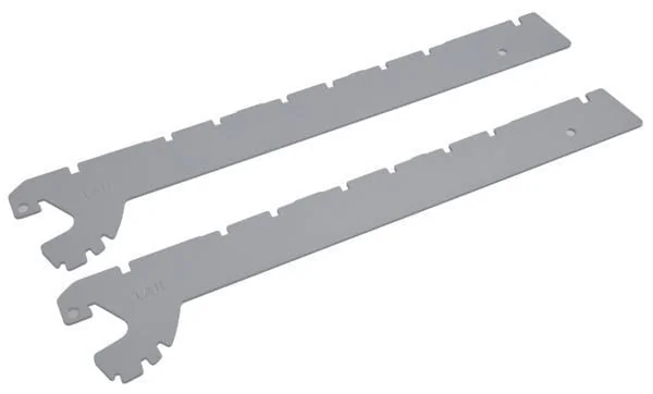Vika - 57150237X - 37cm Shelf Bracket Aluminium (2pcs)