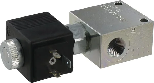 Walvoil - EC08MNO001 - Control Valve 2/2 EC08M NO 12VDC 3/8" BSP