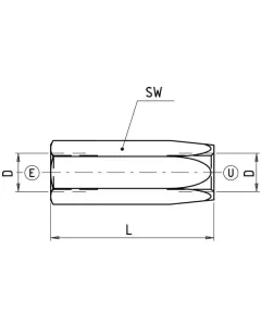 Walvoil - VUC05001 - Check Valve 05 (0.5 bar)