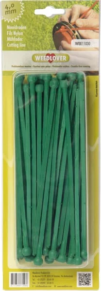 Weed Lover - WEE11030 - Cutting Line For Trimmer Diameter 4mm With Square Profile, Green, Weed Lover