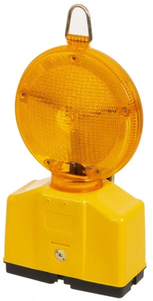 Wemas - WB11055 - Warning Light LED, Round, Yellow, Sticker, Diameter 180mm