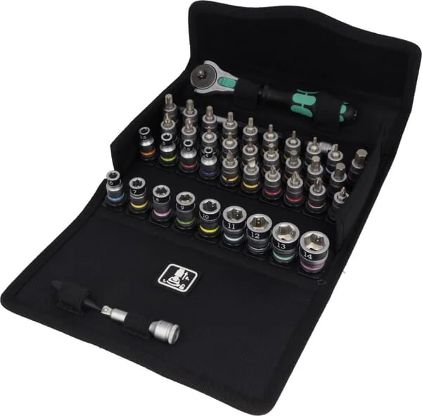 Wera - 05003755001 - Socket Set 1/4" 8100 SA All-In