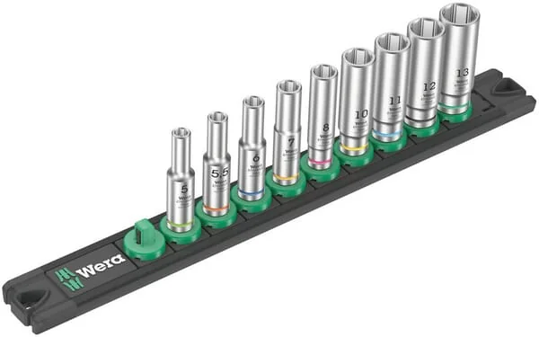 Wera - 05005410001 - Socket Rail A 4 Deep