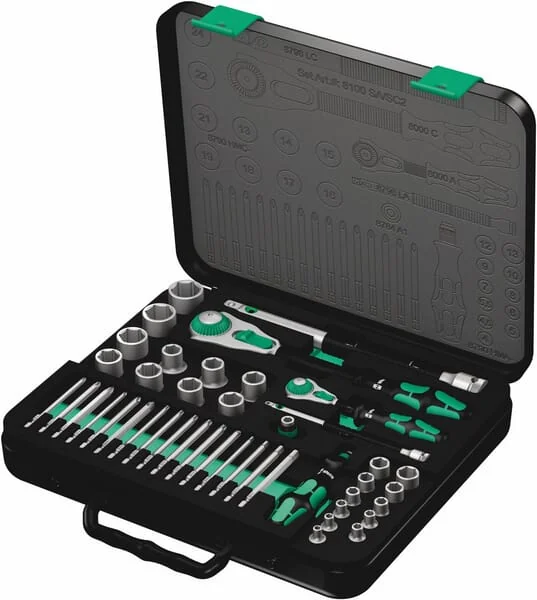 Wera - 05160785001 - Socket Set 8100 SA/SC