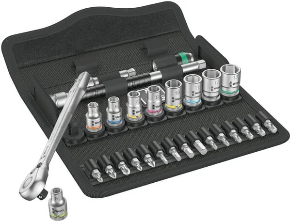 Wera - DP004018 - Socket Set 1/4", 28 pcs
