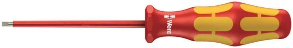 Wera - SC160I2580 - Insulated Screwdriver For Slotted Screws