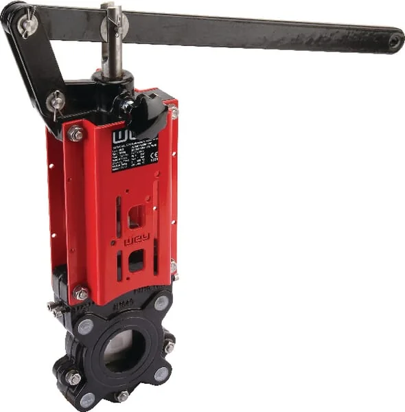 WEY - DN50VNBN - Knife Valve + Lever DN 50