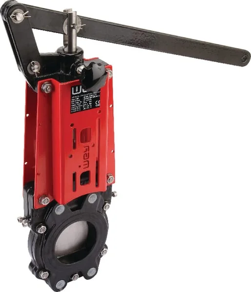 WEY - DN80VNBN - Knife Valve + Lever DN 80