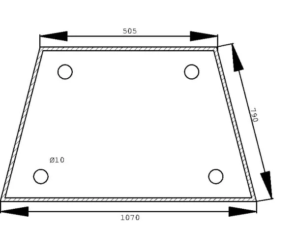 Zetor - 70117943 - Side Window