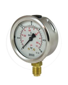 WIKA Pressure gauge 160 bar Ø 63 mm - 1/4"