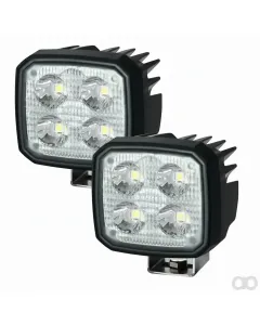 Hella - 1GD996193011 - Flatbeam Headlight with Bracket