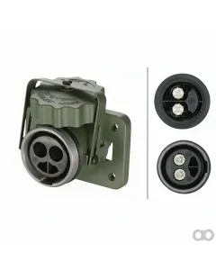 Hella - 8JB001935051 - Plug Box 2-Pin