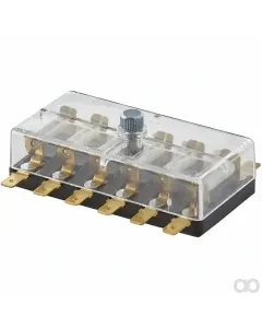 Hella - 8JD002291141 - Fuse Box 6-Pin Flat Plug