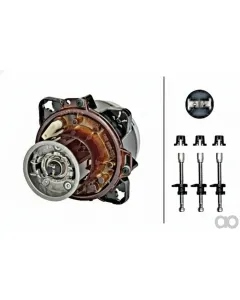 Hella - G931900020140 - Hella Headlight