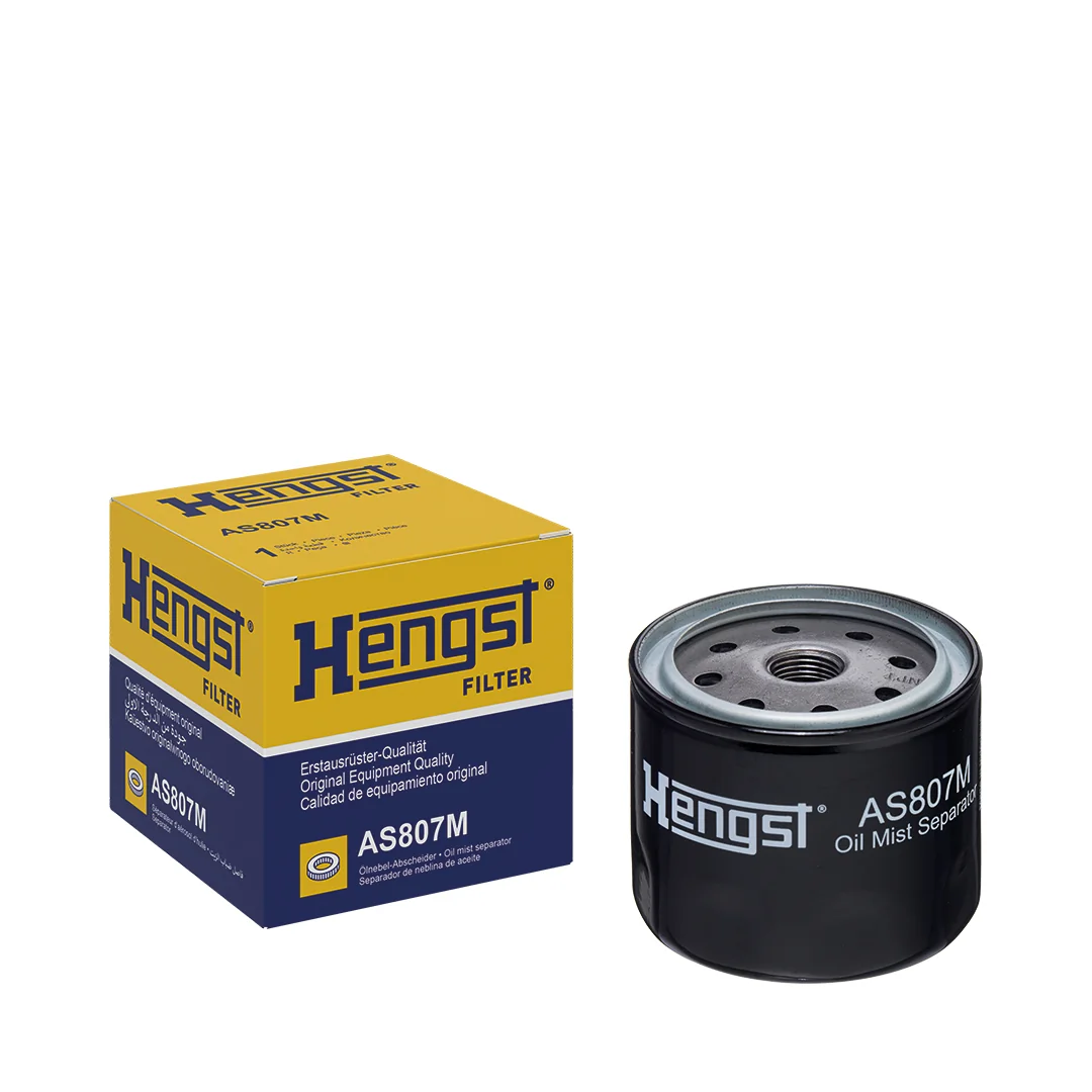 Hengst - AS807M - Crankcase Ventilation Spin-on Filter