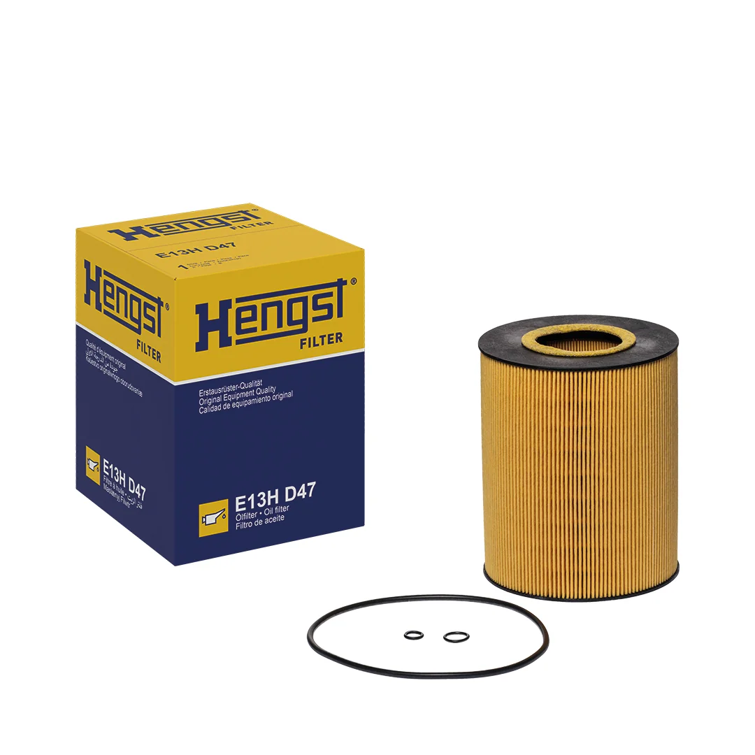 Hengst - E13H D47 - Oil Filter Insert