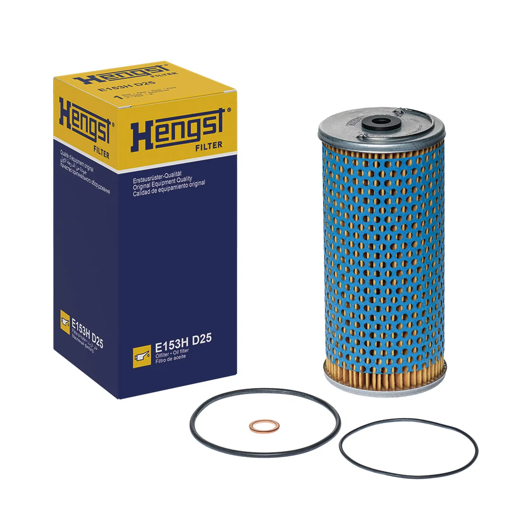 Hengst - E153H D25 - Oil Filter Insert