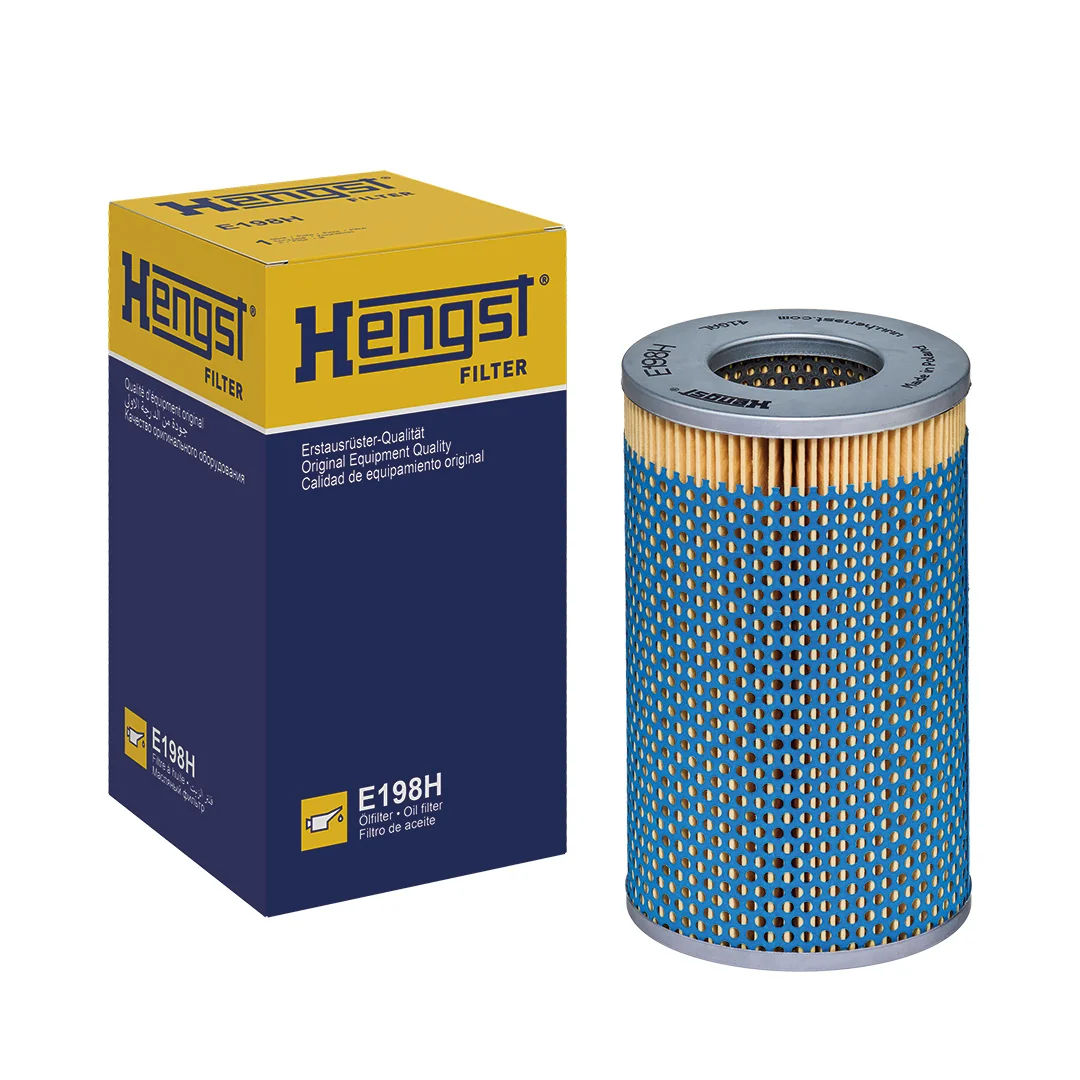 Hengst - E198H D09 - Oil Filter Insert