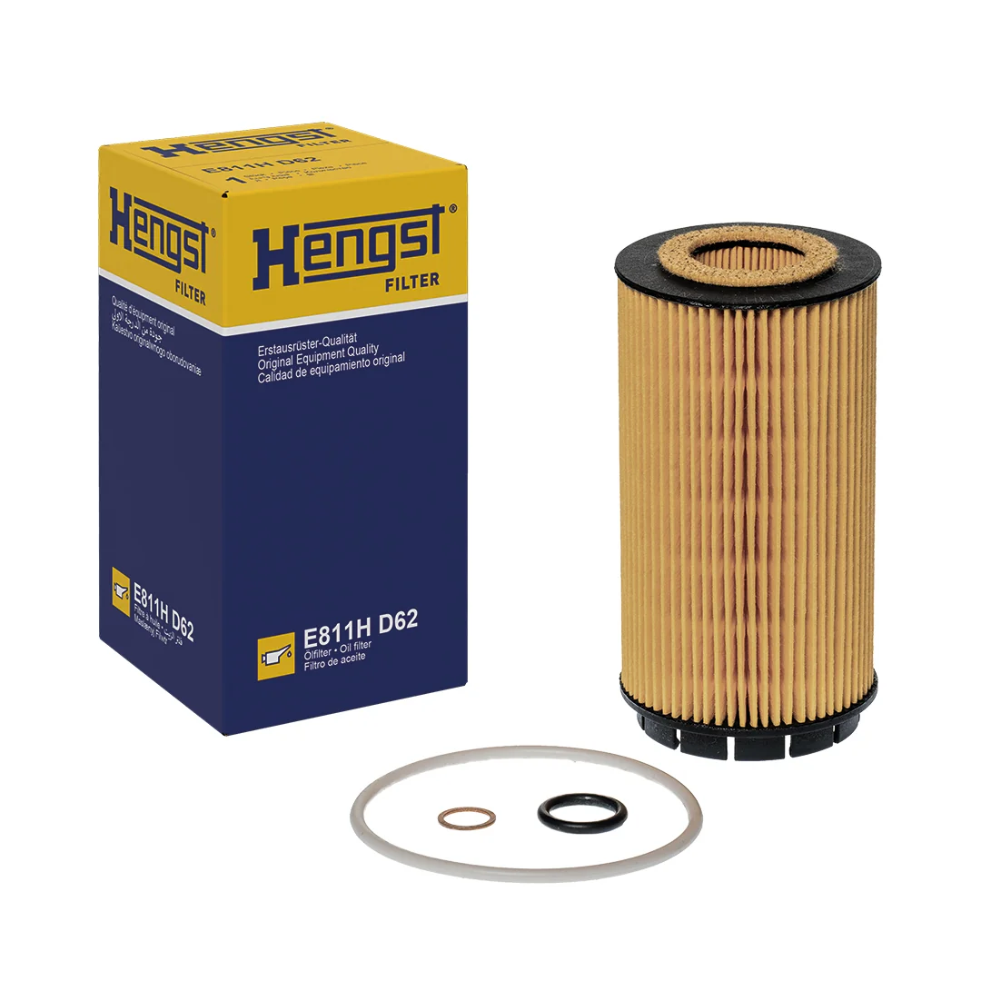 Hengst - E811H D62 - Oil Filter Insert