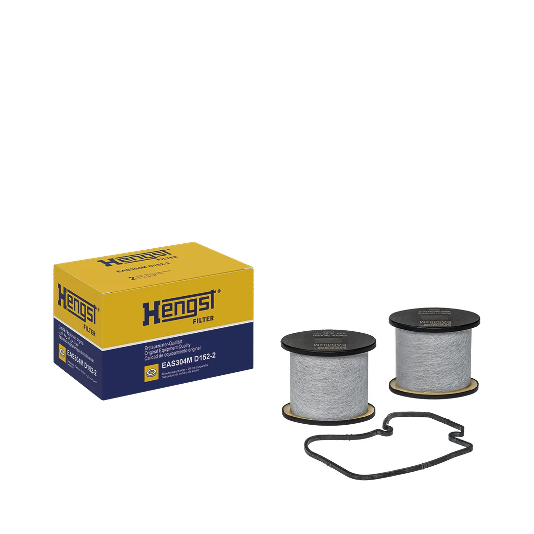 Hengst - EAS304M D152-2 - Crankcase Ventilation Filter Insert