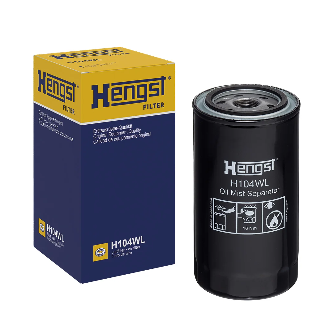 Hengst - H104WL - Crankcase Ventilation Spin-on Filter