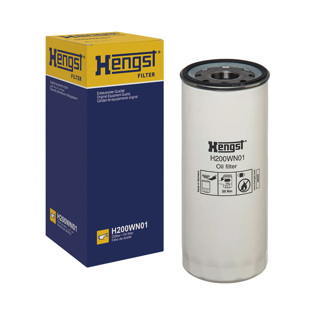 Hengst - H200WN01 - Spin-on Oil Filter