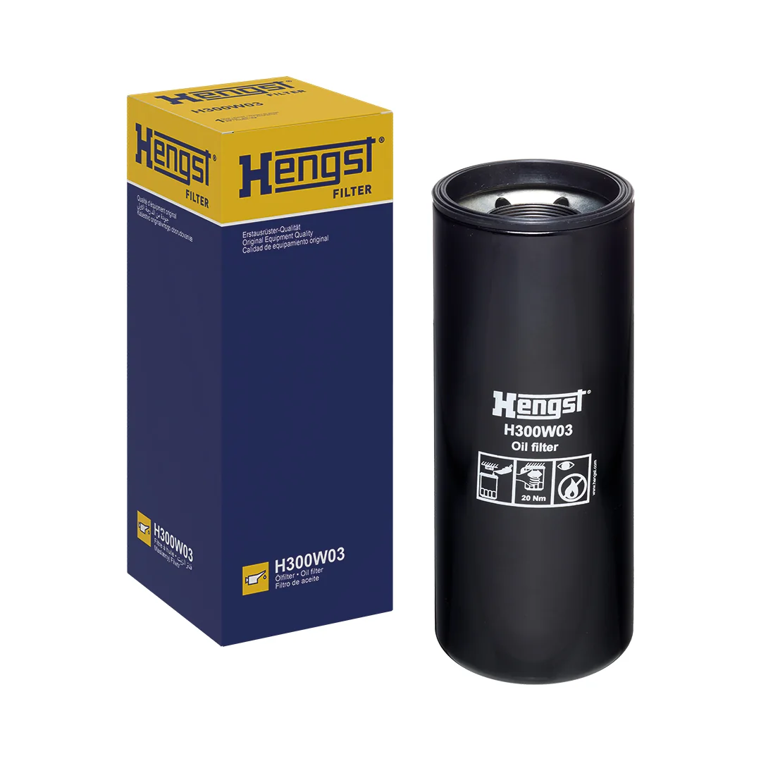 Hengst - H300W03 - Spin-on Oil Filter