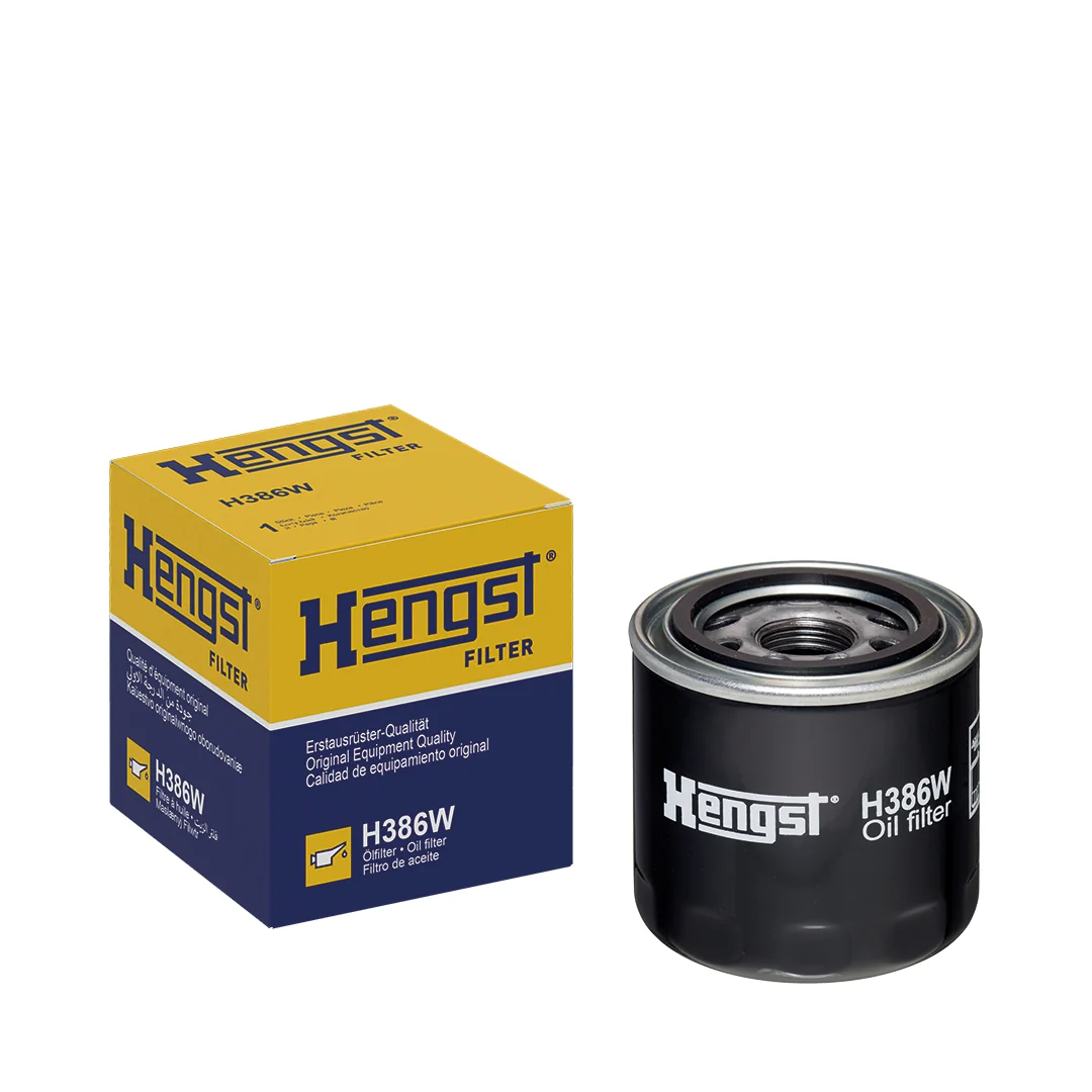 Hengst - H386W - Spin-on Oil Filter