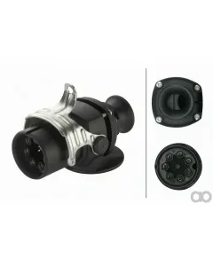 Herth Buss - 51305551 - PLUG 7-POLE 24 VOLT