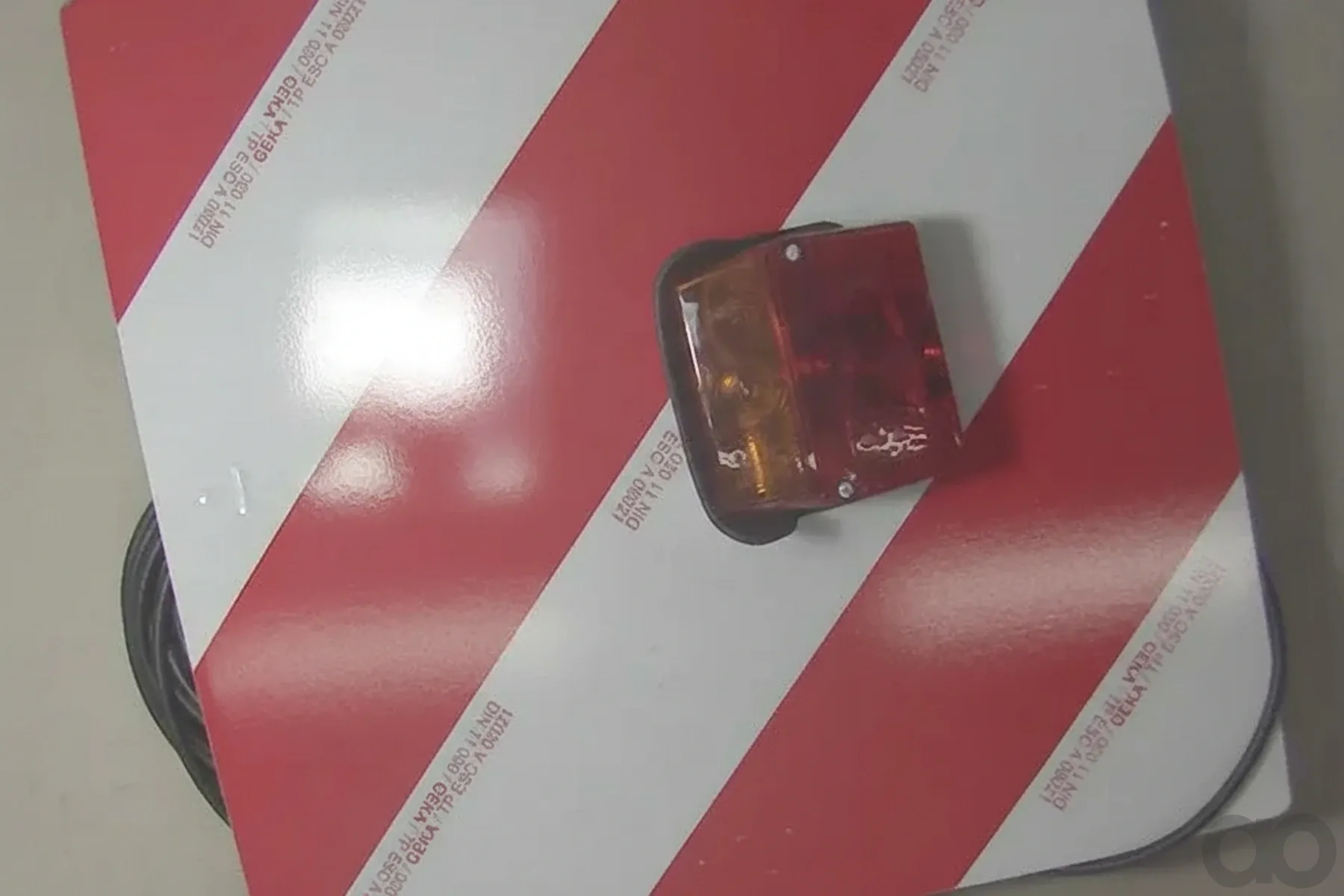 Horsch - 00340975 - Warning Sign Right H. With Lighting (4.5m)