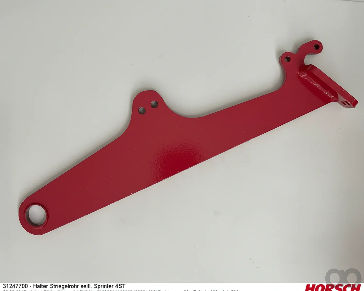 Horsch - 31247700 - Holder Harrow Tube Side Sprinter