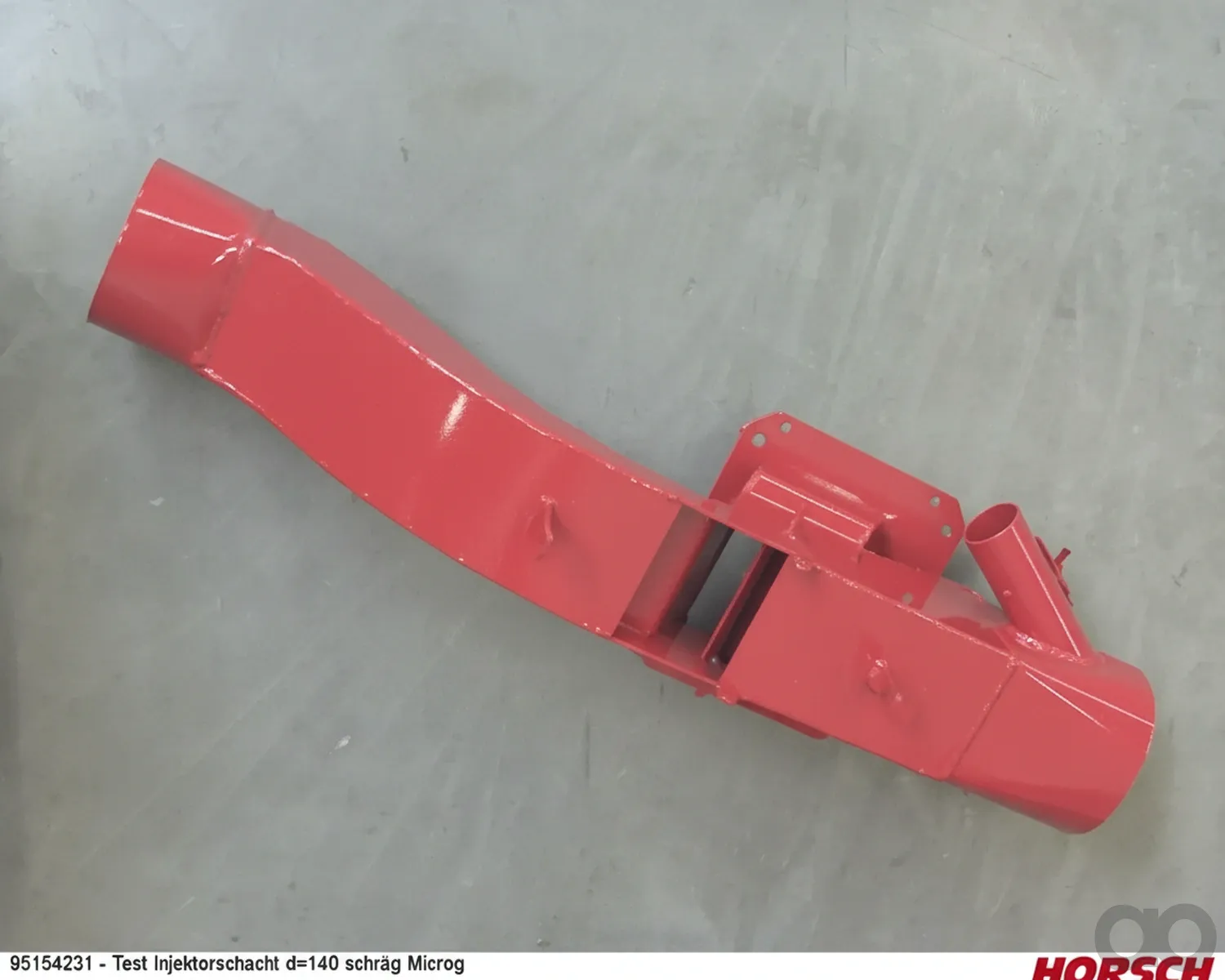 Horsch - 95154231 - Injector Shaft D=140 Angled M